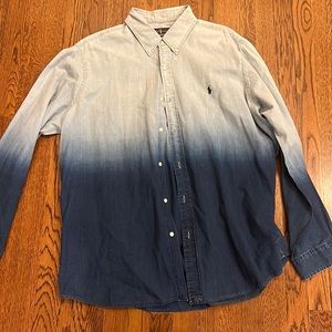 Ralph Lauren Ombré Denim Button Down